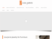 Tablet Screenshot of lisa-jarvis.com